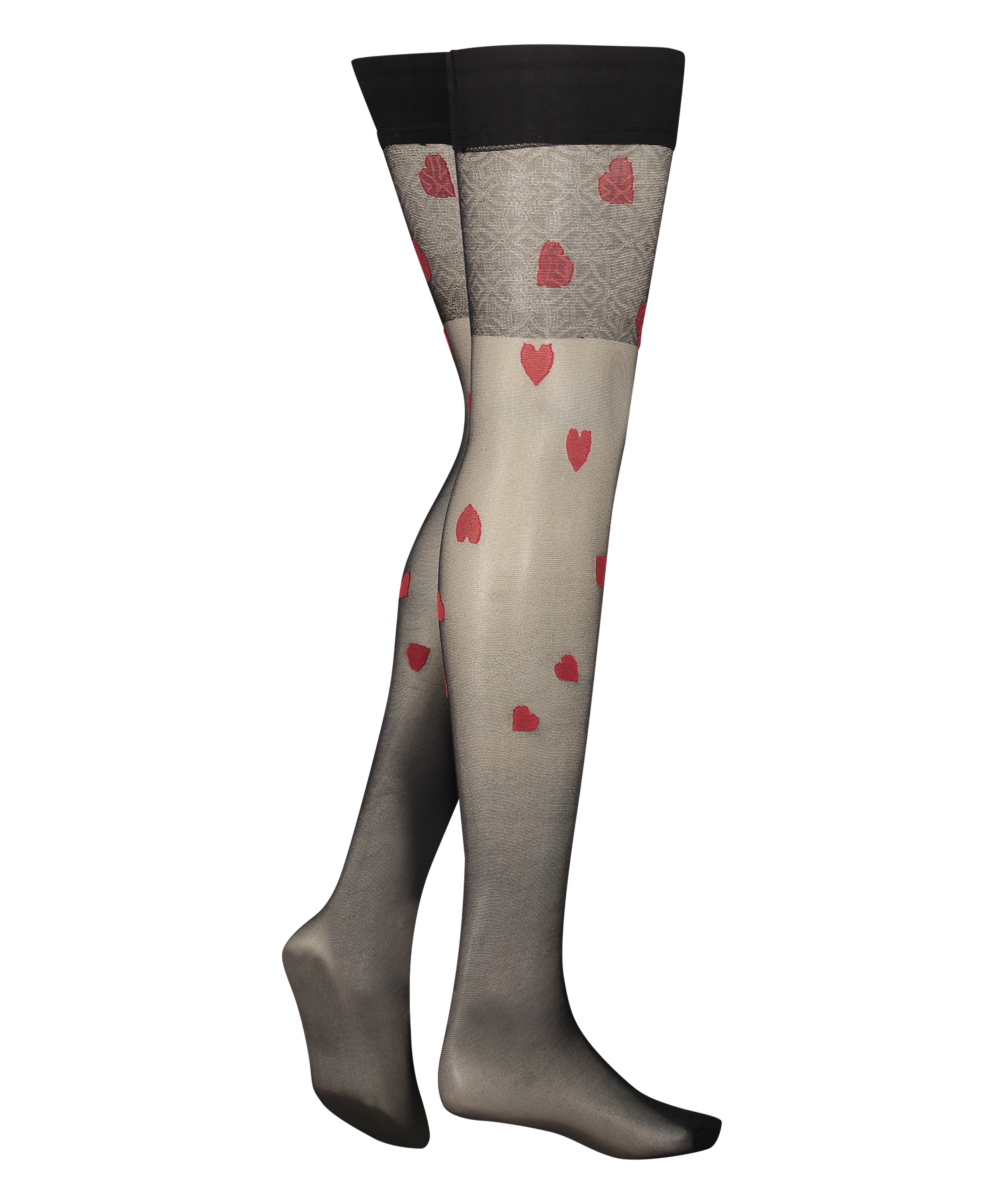 20 denier stay-ups, Röd, main