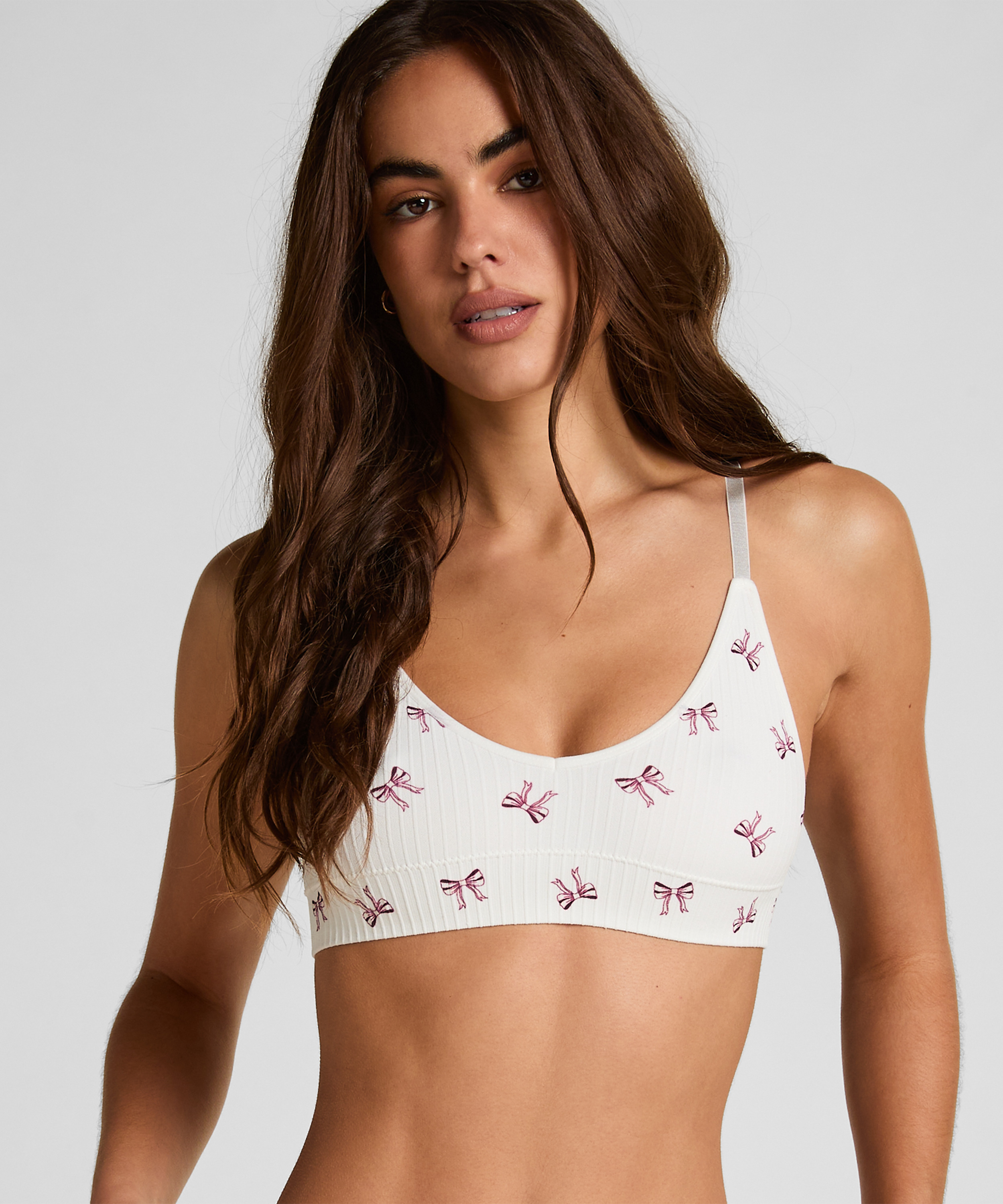Bralette Dianne, Vit, main