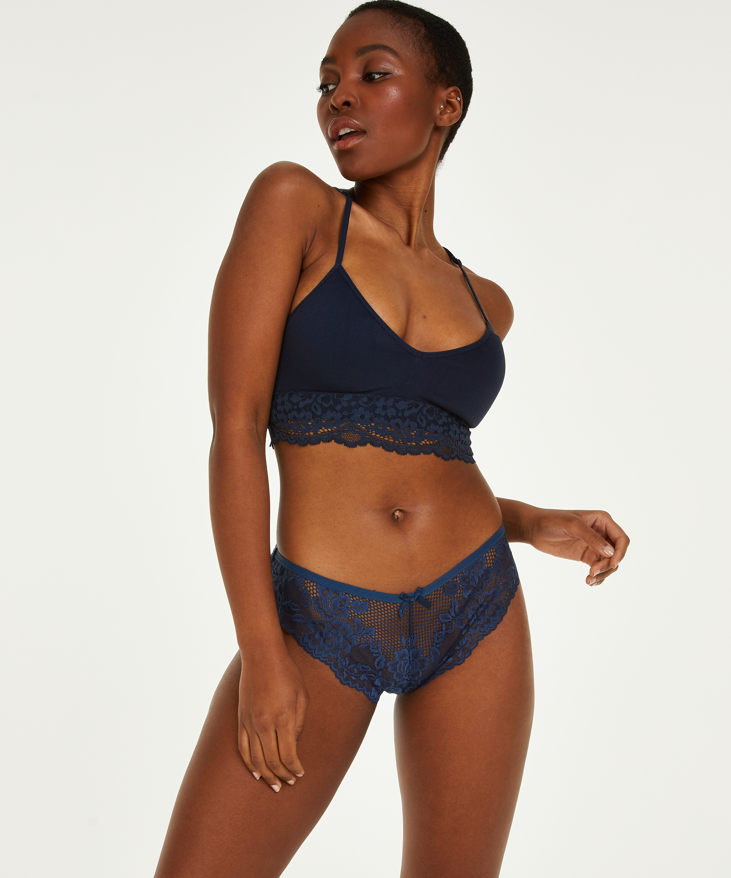 Brazilian-trosa Bianca, Blå, main