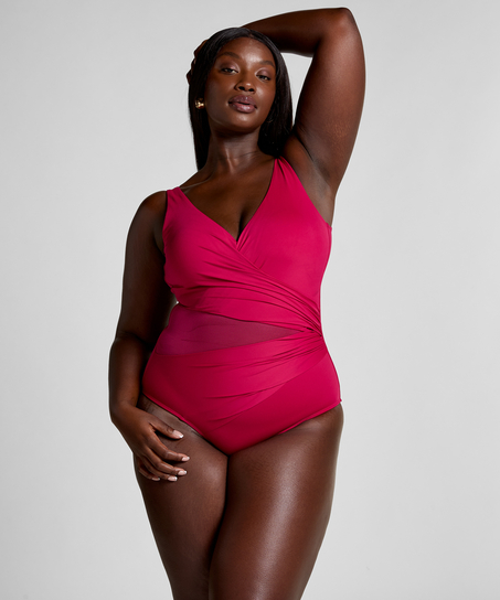 Baddr&auml;kt Shaping Shell Mesh, Rosa