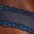 Brazilian-trosa V-shape mesh, blå