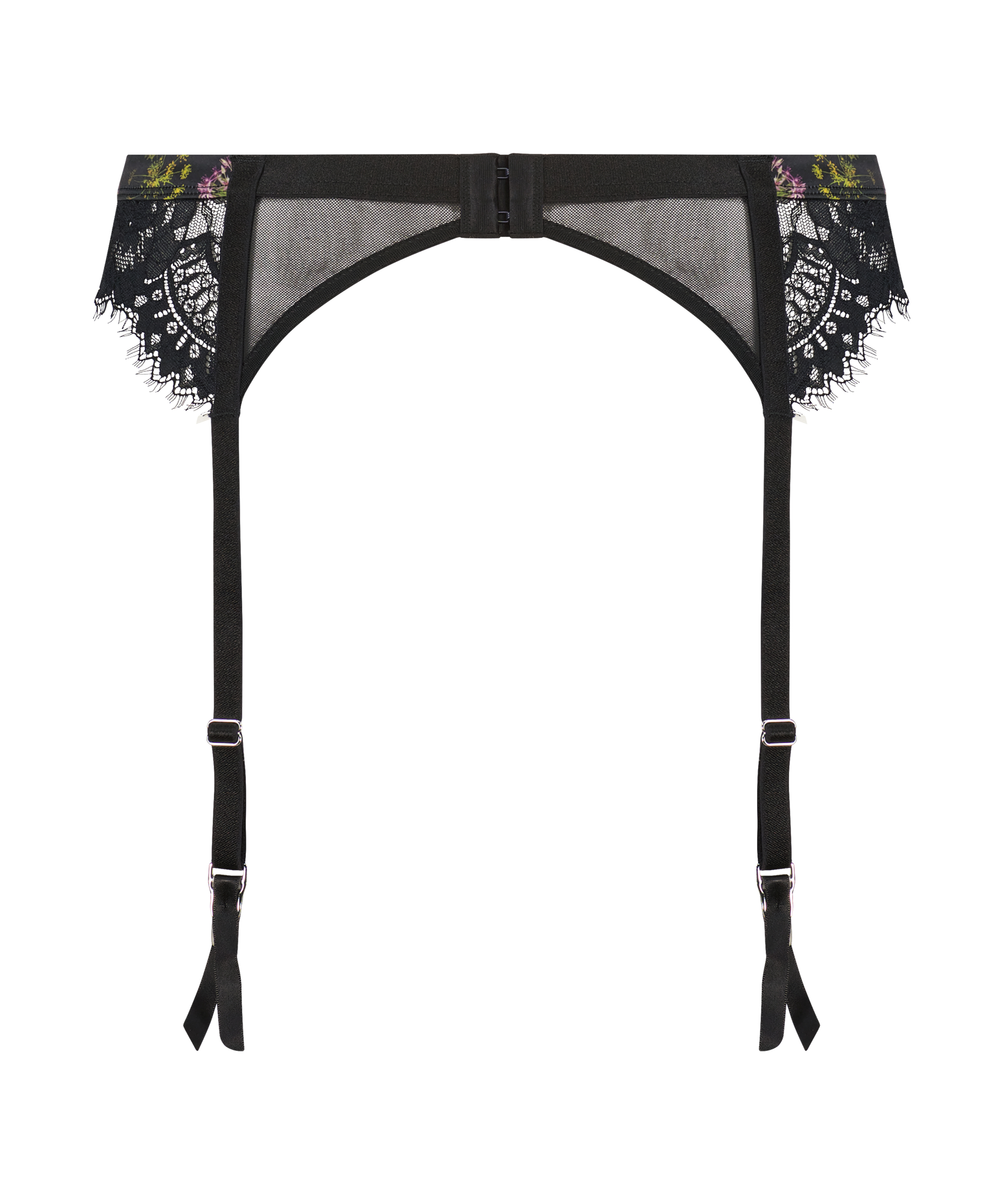 Strumpeband Amelie, Svart, main