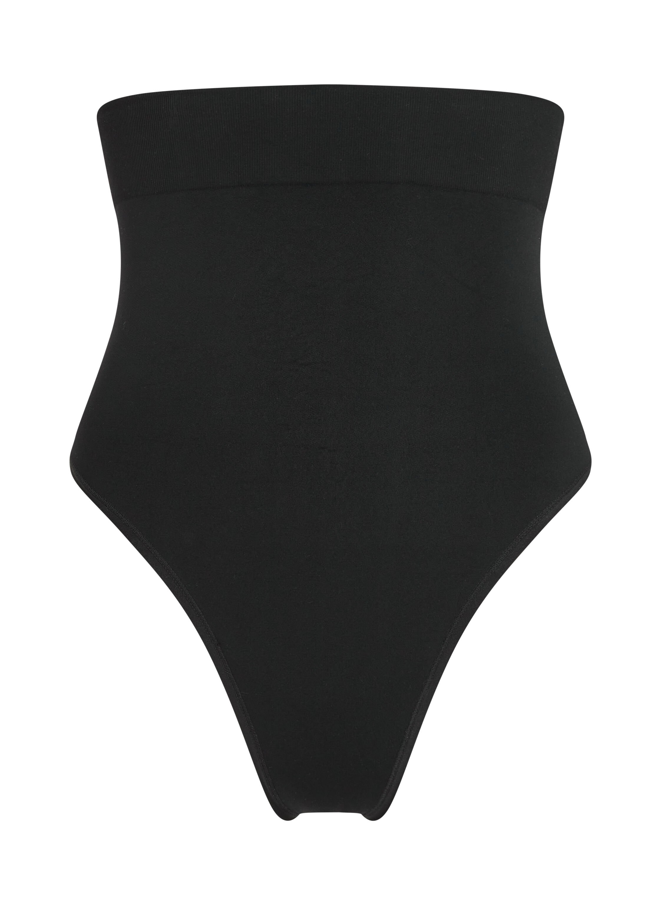 S&ouml;ml&ouml;s f&ouml;rb&auml;ttrande stringtrosa med h&ouml;g midja, Svart