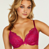 Reeva formpressad bygel-bh med push-up, Rosa