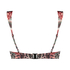 Animalia Rose push up-bikinitopp, Brun