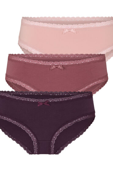 Hunkemöller Multipack Bomulls-Braziliantrosor dam – bild 3