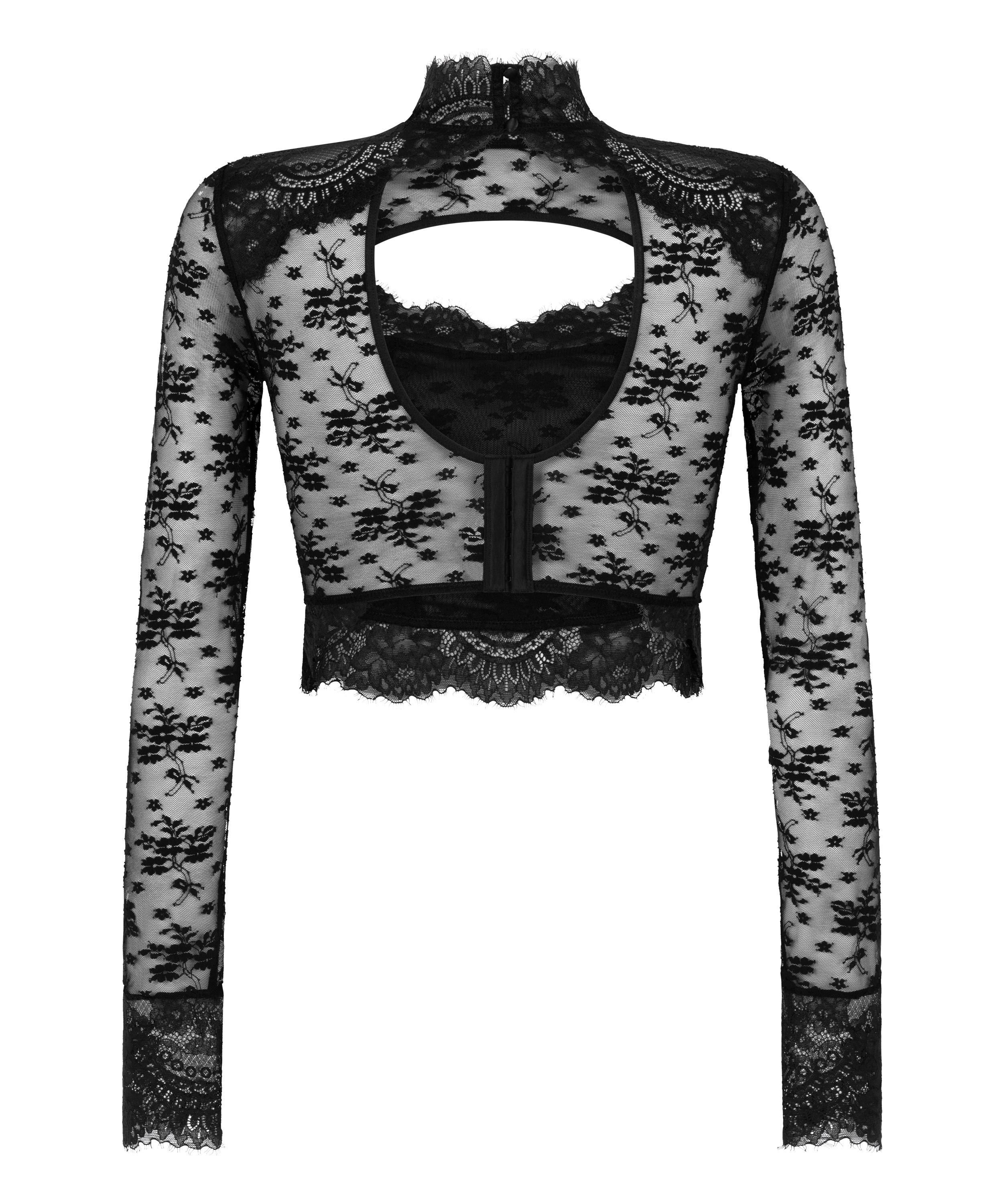 Lou bralette, Svart, main