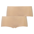 2-pack boxertrosor Kim Cotton, Beige
