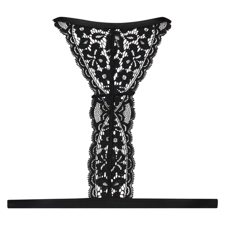 Formpressad triangelbralette Marina, Svart
