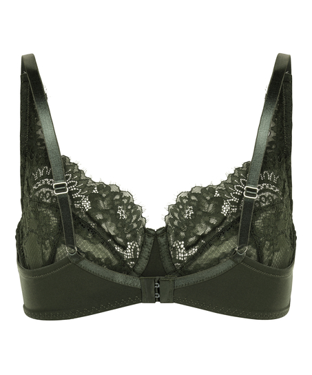 Amara icke-formpressad bygel-bh, Gr&ouml;n