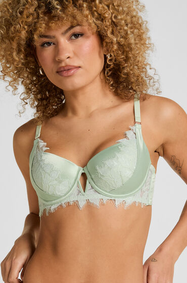 Hunkemöller Malou Padded Bygel-BH Grön