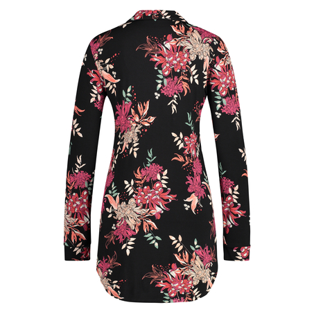 Nattlinne Menshirt Jersey, Svart