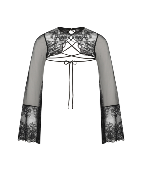 Catherine spetstopp, Svart