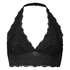 Vadderad halter-bralette Rosalyn, Svart