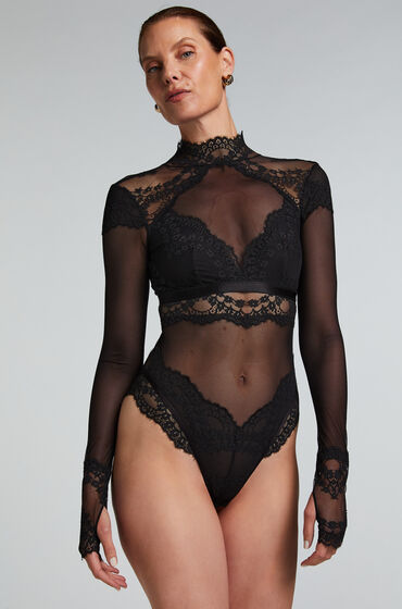 Hunkemöller Body Daisy Svart