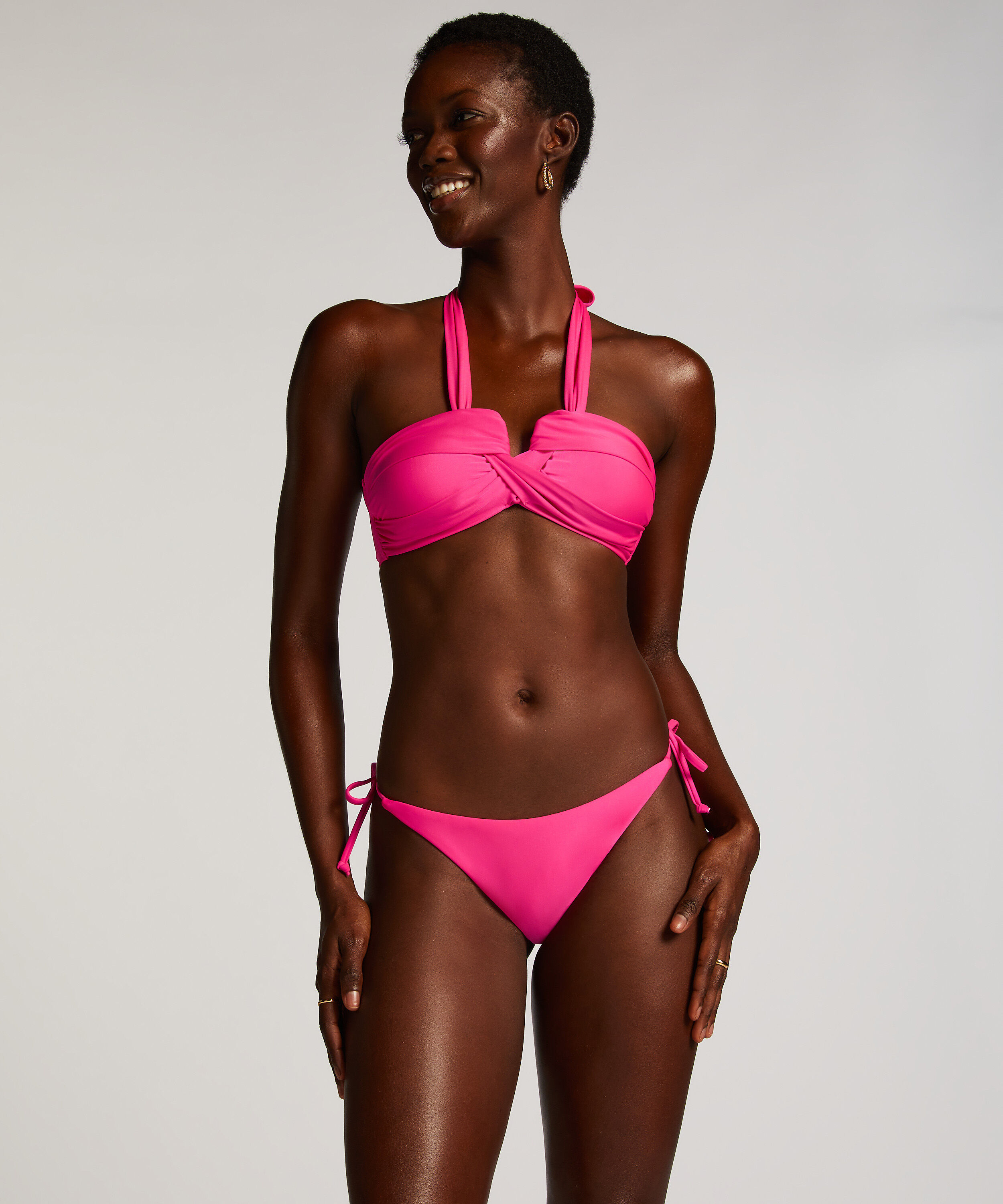 Stringtrosa Bikiniunderdel Naples, Rosa