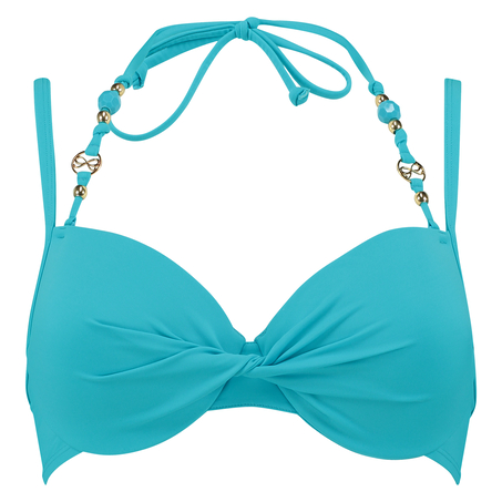 Formpressad bikinitopp Necklace Wave, bl&aring;