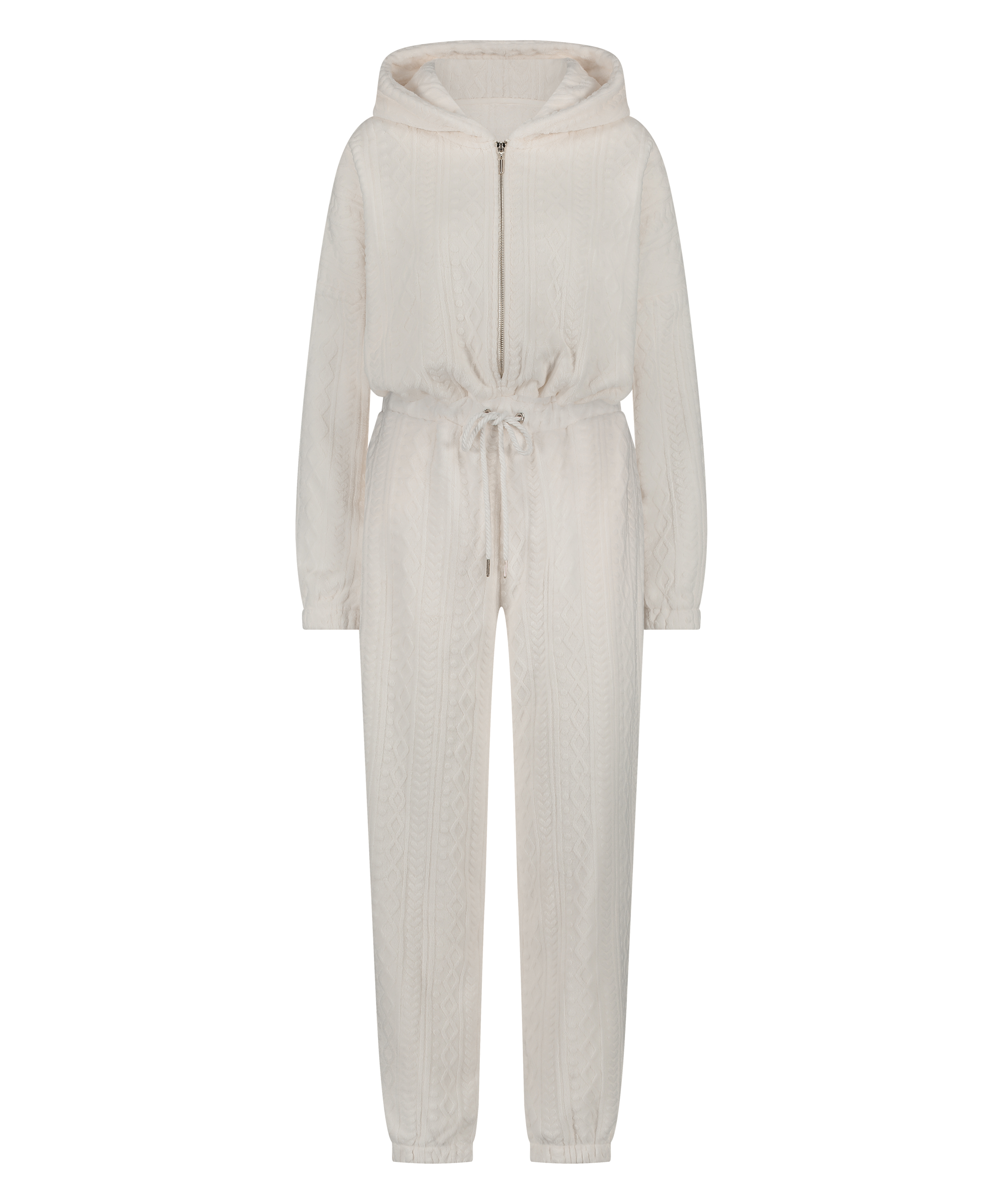 Onesie Fleece, Vit, main