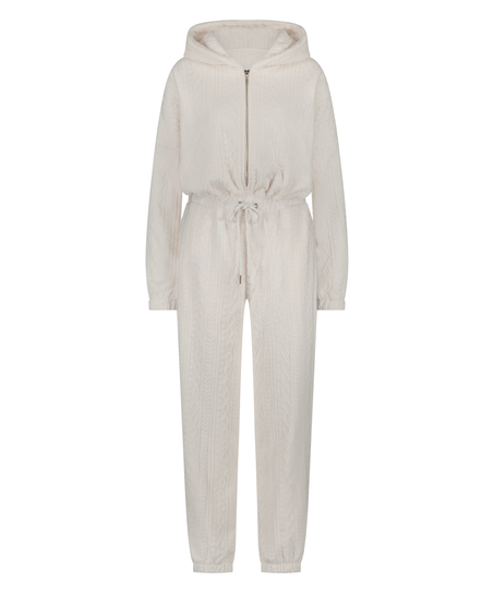 Onesie Fleece, Vit