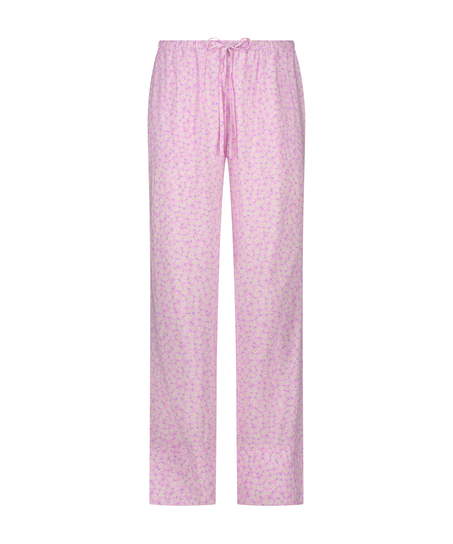 Stickade pyjamasbyxor Springbreakers, Rosa