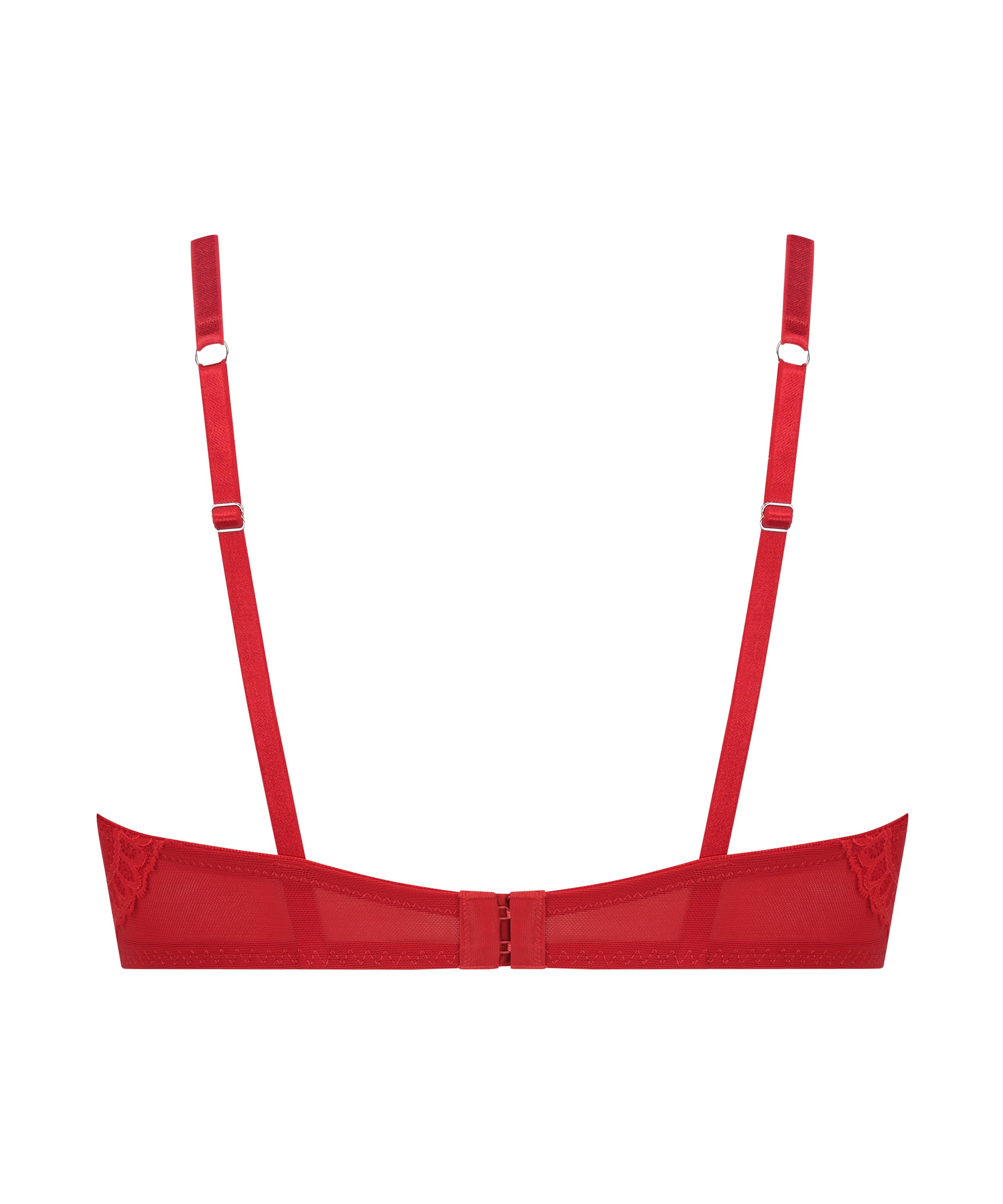 Icke-formpressad bygel-bh Mariah, Röd, main