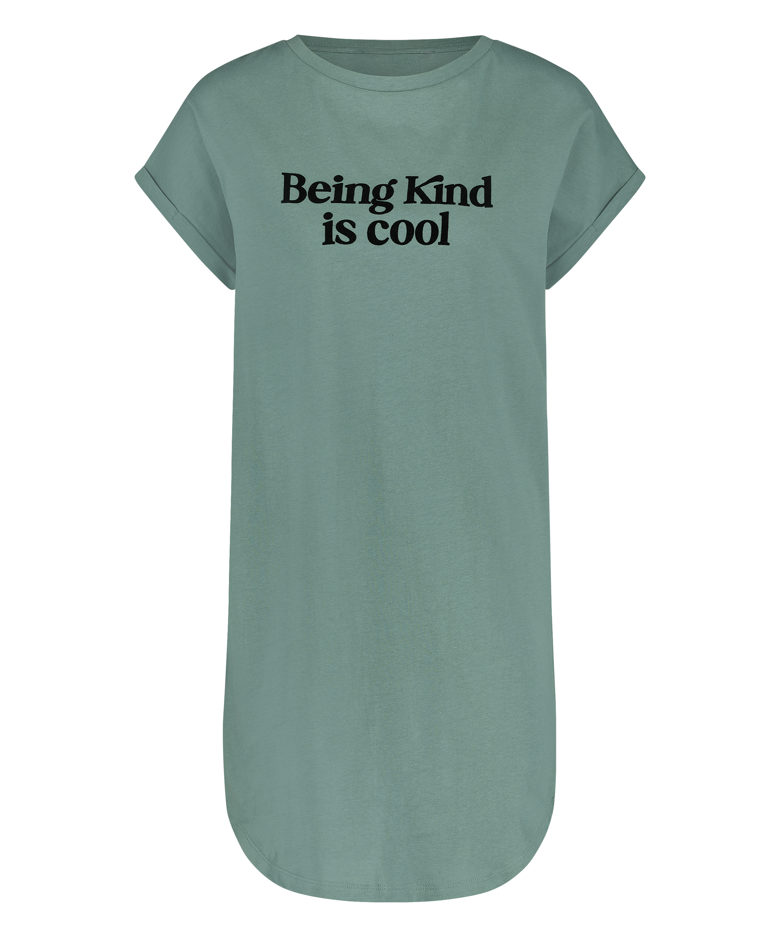 Nattlinne med rund halsringning, Grön, main