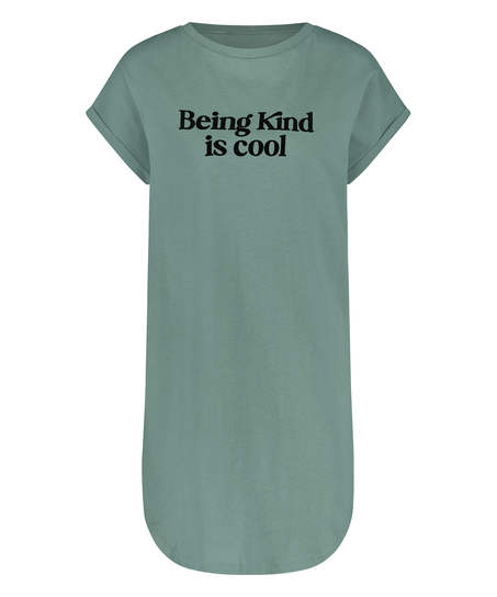 Nattlinne med rund halsringning, Grön