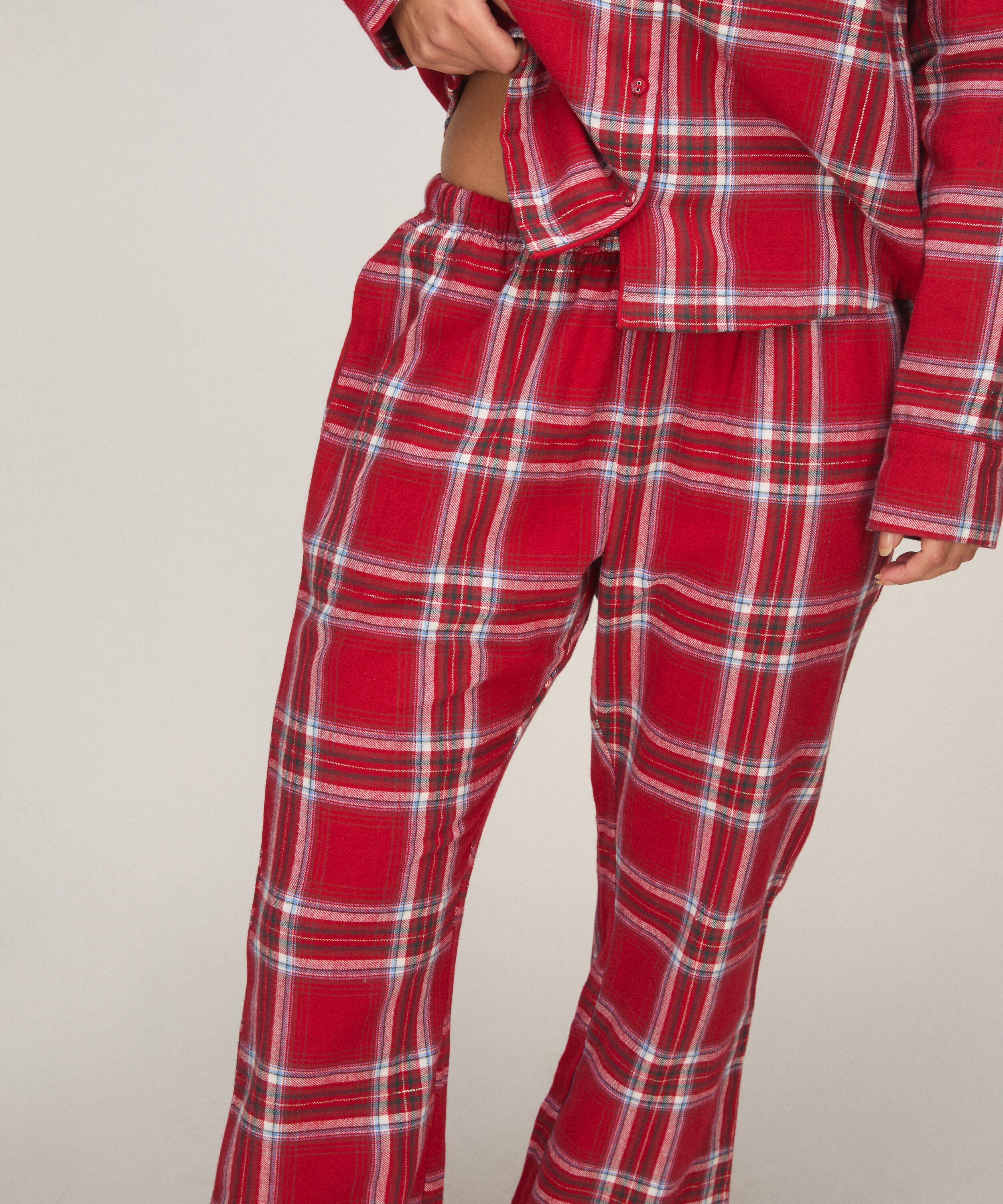 Pyjamasbyxori flanell