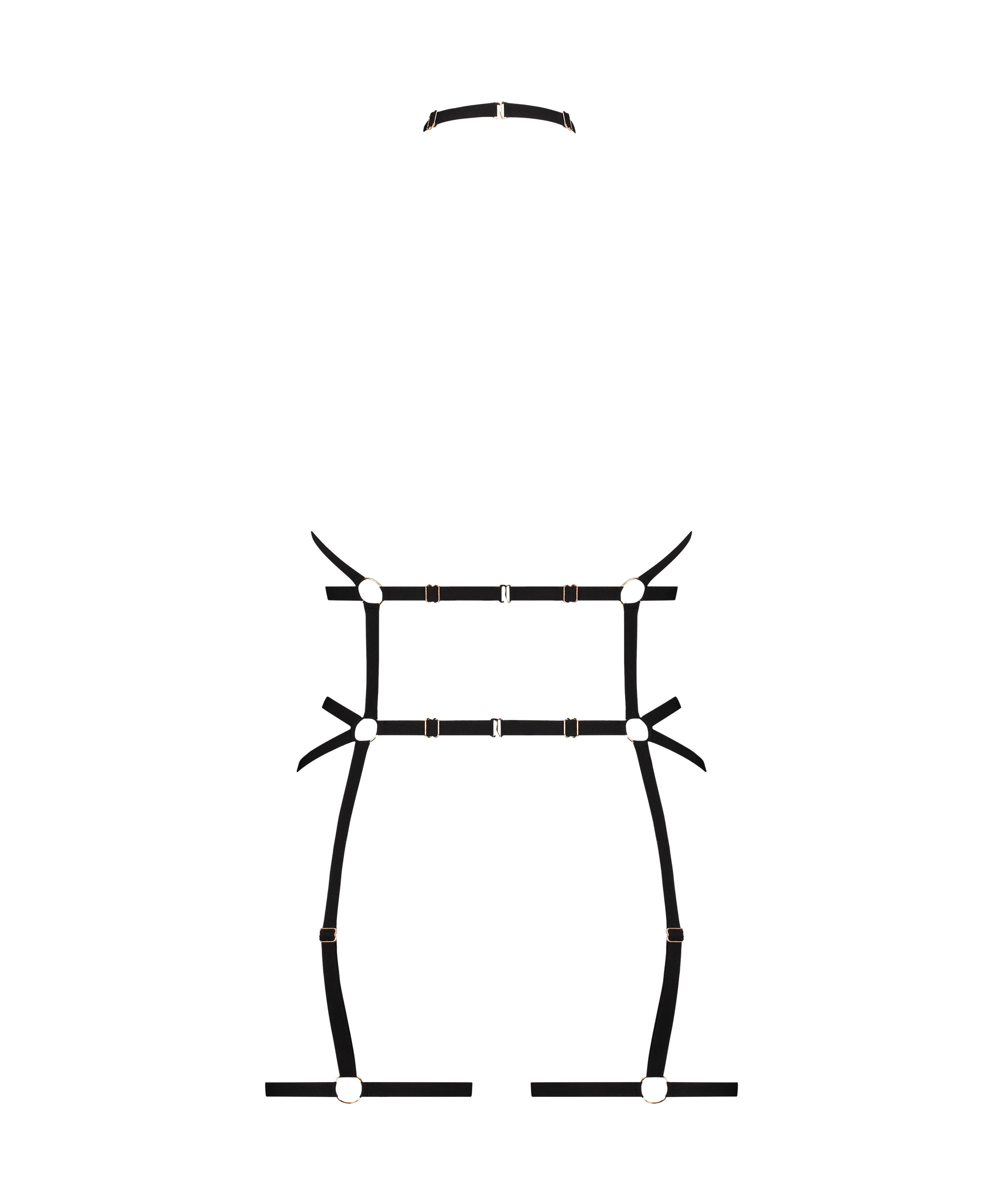 Private Strumpebandshållare, Svart, main