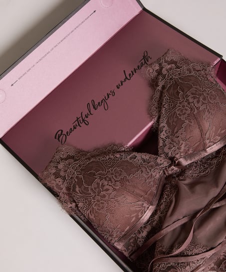 Lyxig presentask Medium, Svart