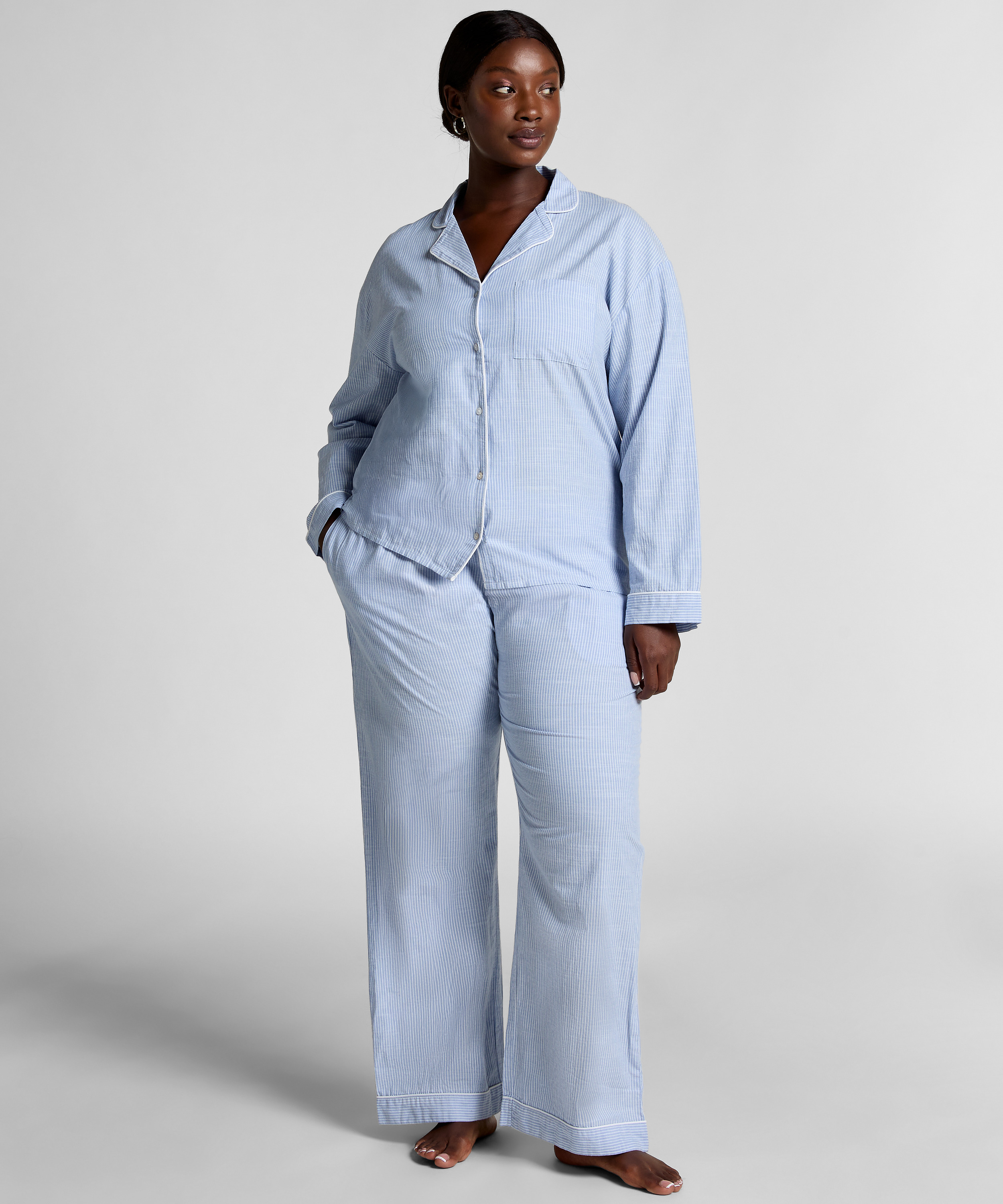 Bomullsjacka, Blå, main