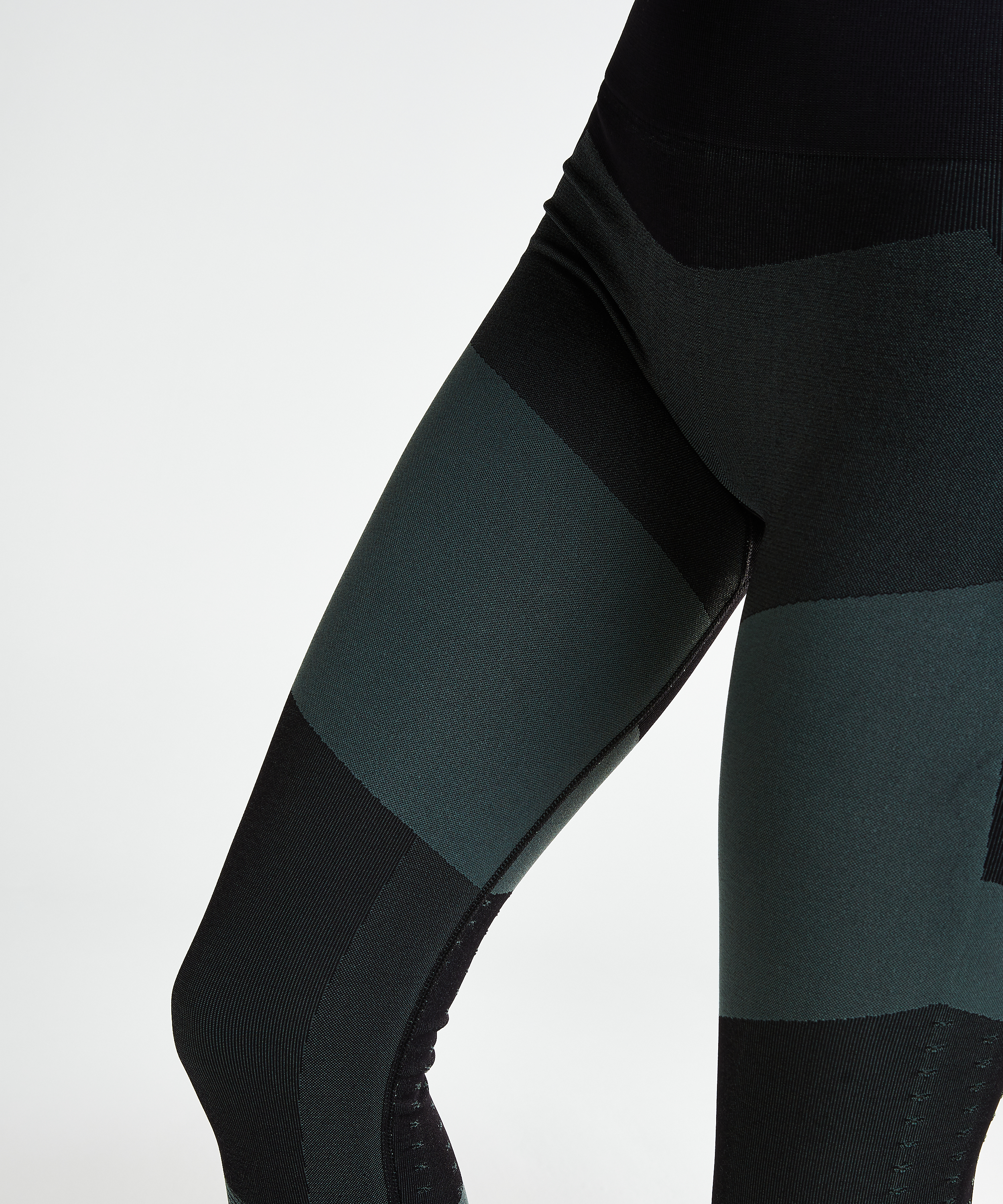 HKMX The Motion sportleggings med hög midja, grön, main