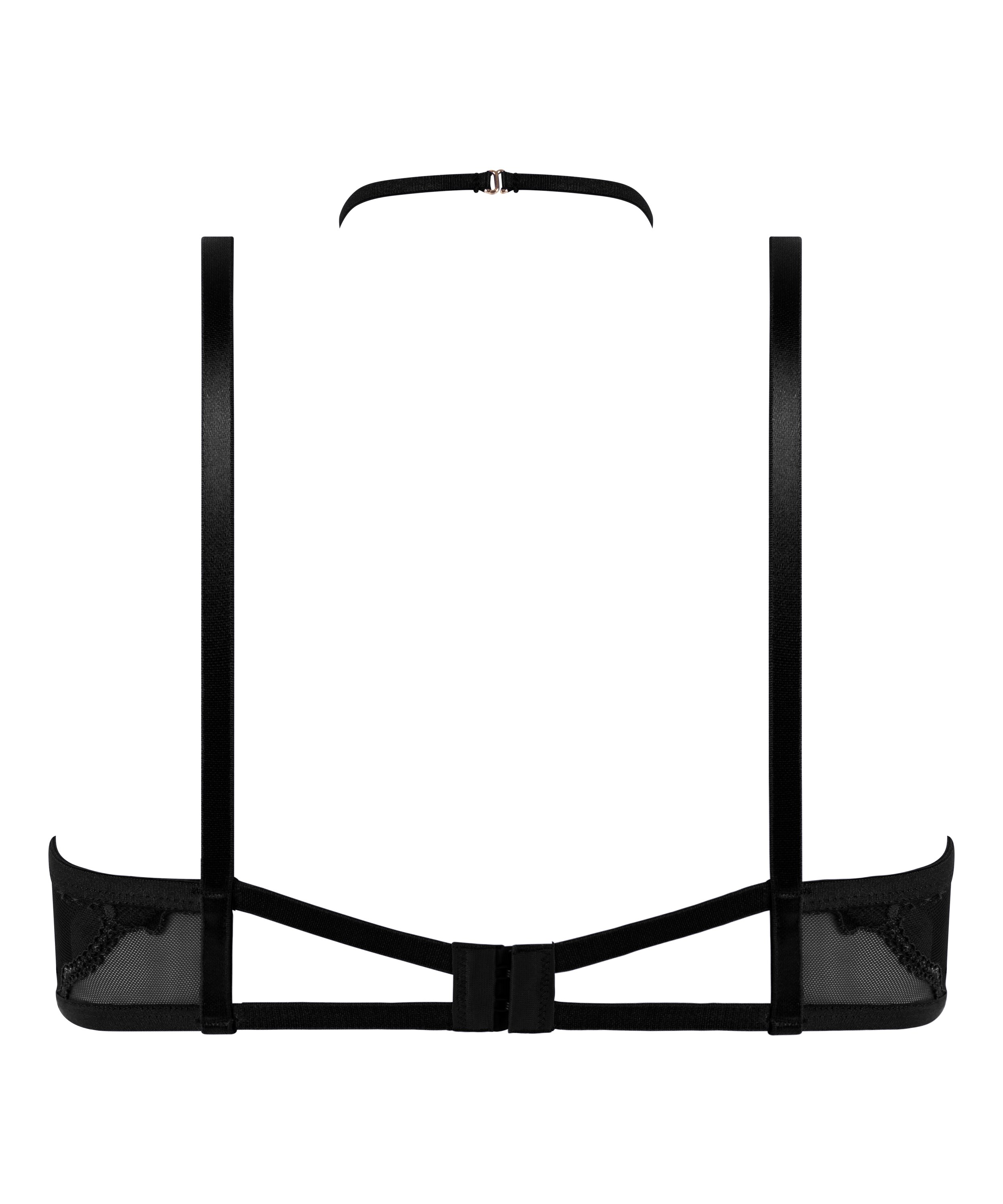 Amari icke-formpressad bygel-bh, Svart, main