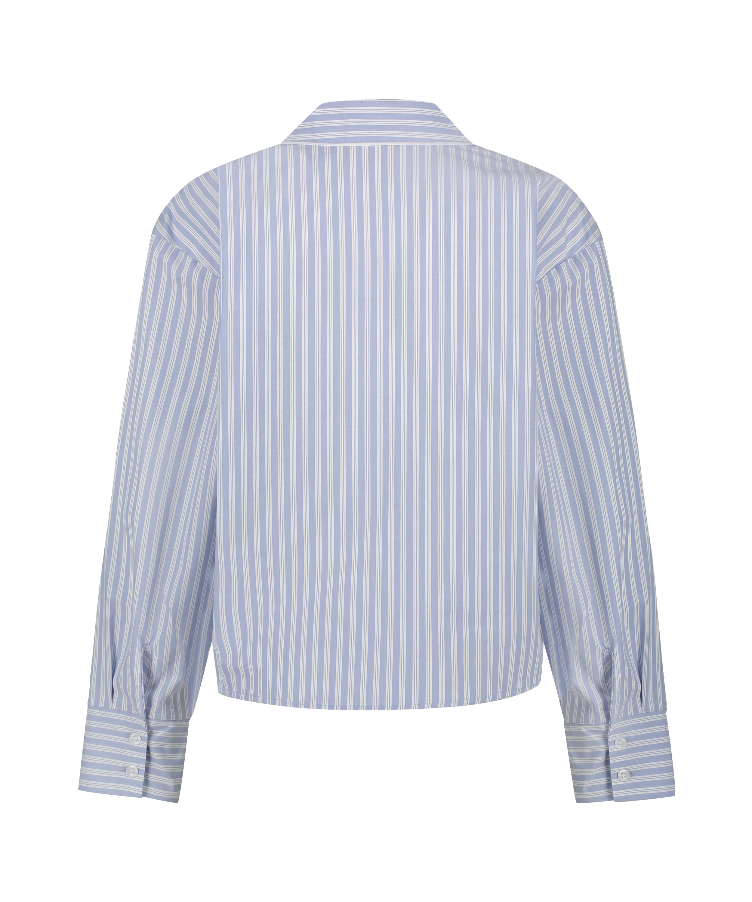 Pyjamastopp bomull, Blå, main