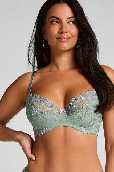 Hunkemöller Icke formpressad bygel-bh Lauren Grön