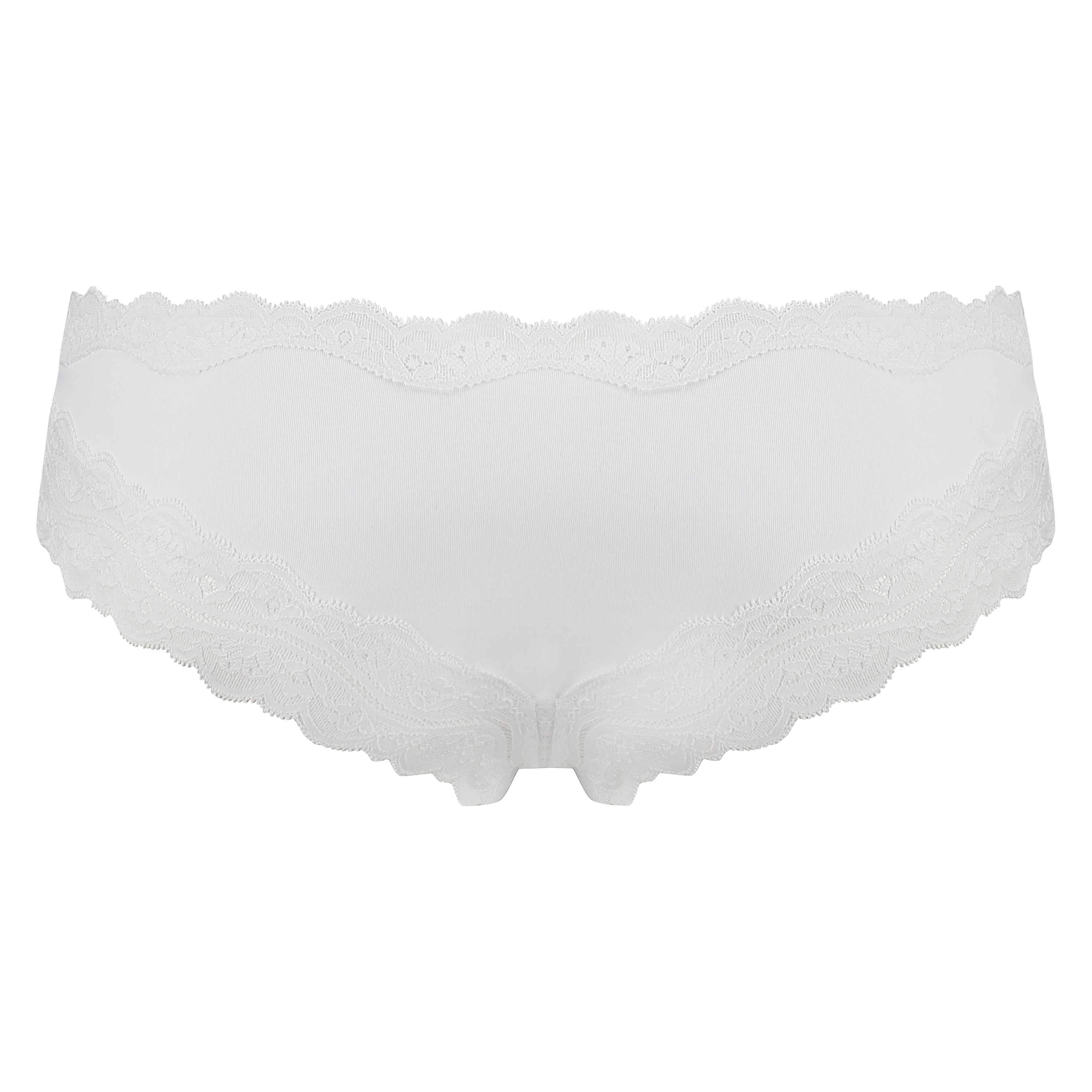 Brazilian-trosa i mikrofiber, Vit, main