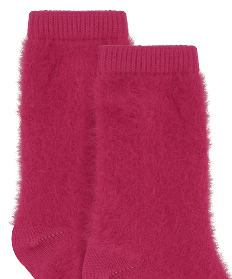 1 par stickade strumpor, Rosa