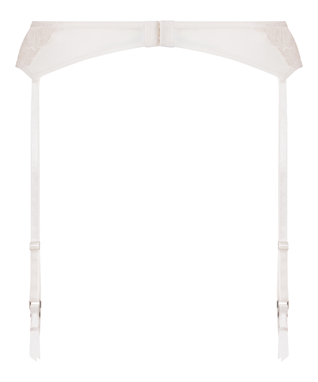 Strumpebandshållare Lauren, Vit