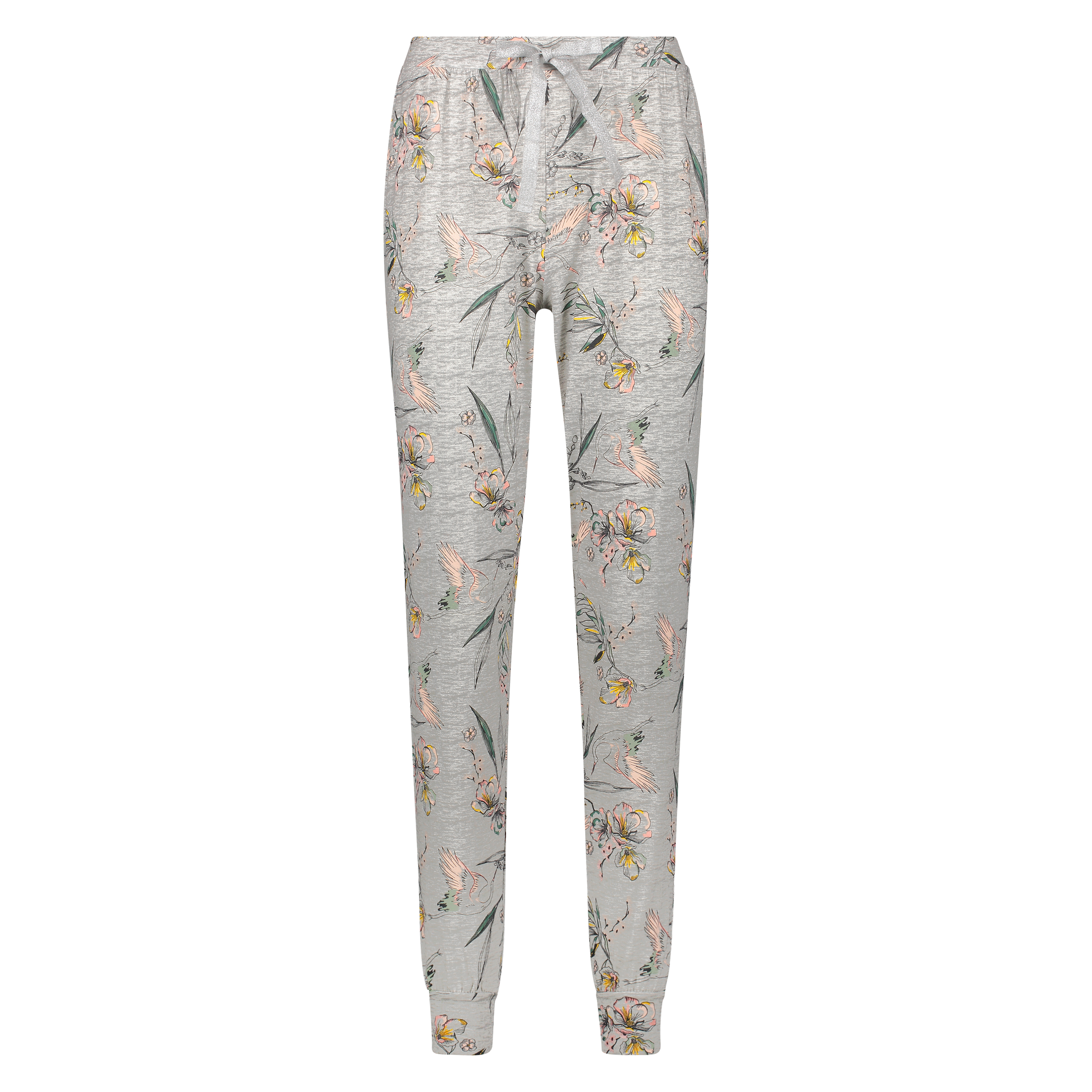 Pyjamasbyxa Jersey, Grå, main