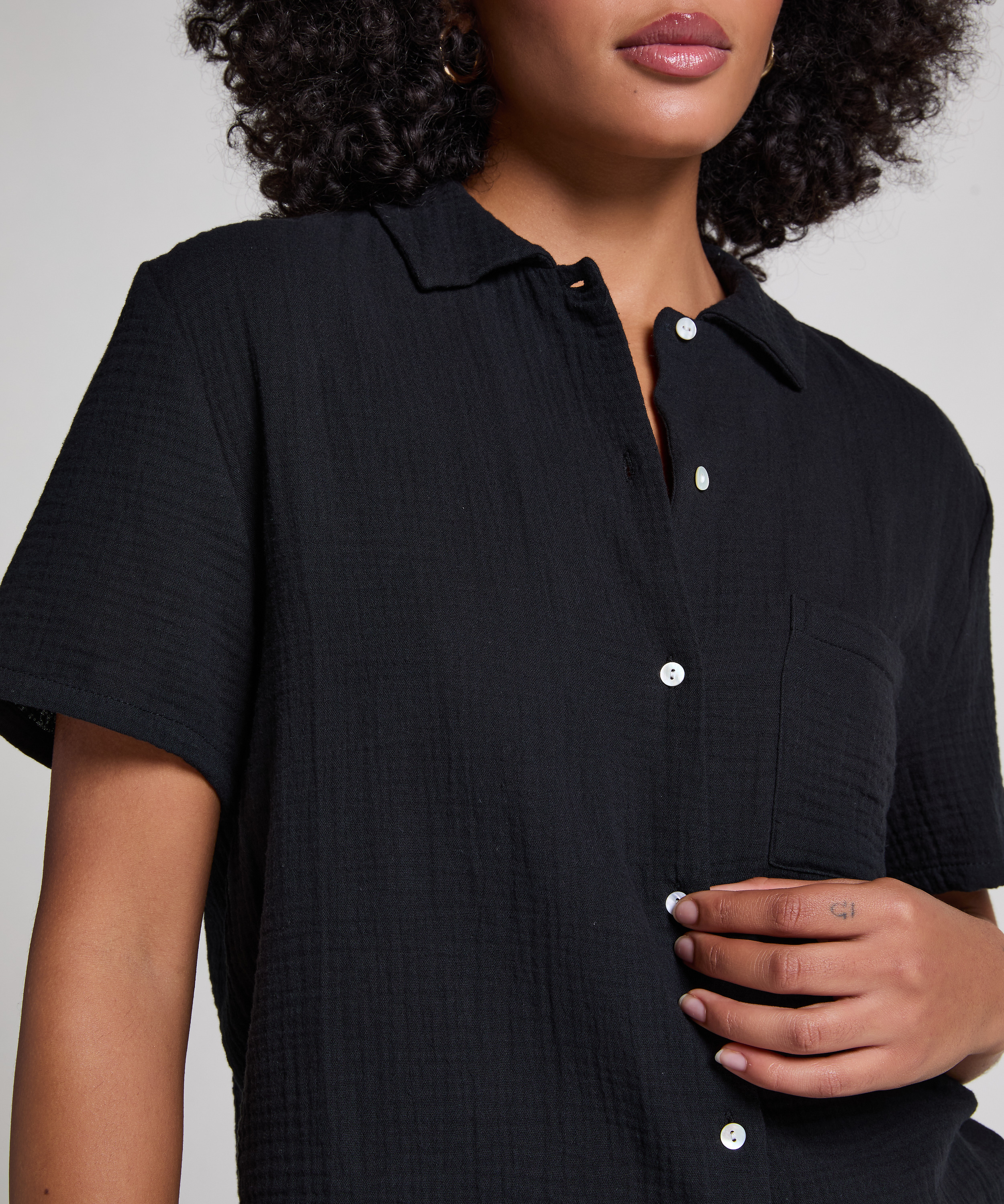 Muslin-jacka, Svart, main