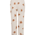 Flanellbyxor Raka Bear, Beige