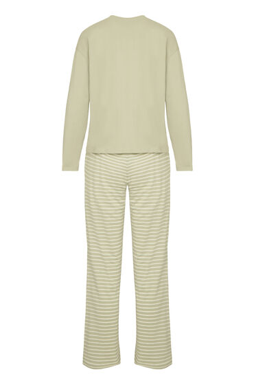 Hunkemöller Pyjamasset i bomullsjersey pyjamas dam – bild 2