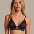 Bralette Mesh Essentials, Svart