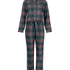 Pyjamasset Flannel, Gr&ouml;n