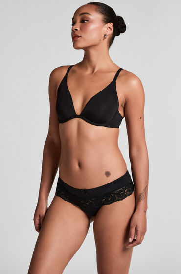 Hunkemöller Paris boxerstringtrosa Svart