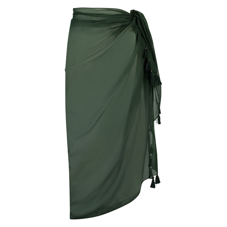 Strandklänning Chiffon, grön