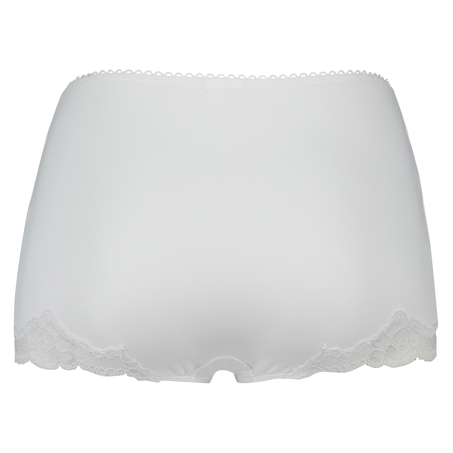 Maxi rio-trosa Secret lace, Vit