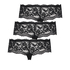Florence 3-pack boxerstringtrosa, Svart