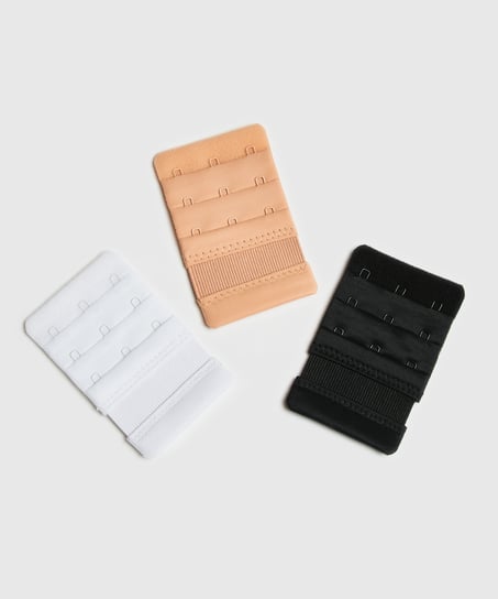 3-pack bh-förlängare, Vit