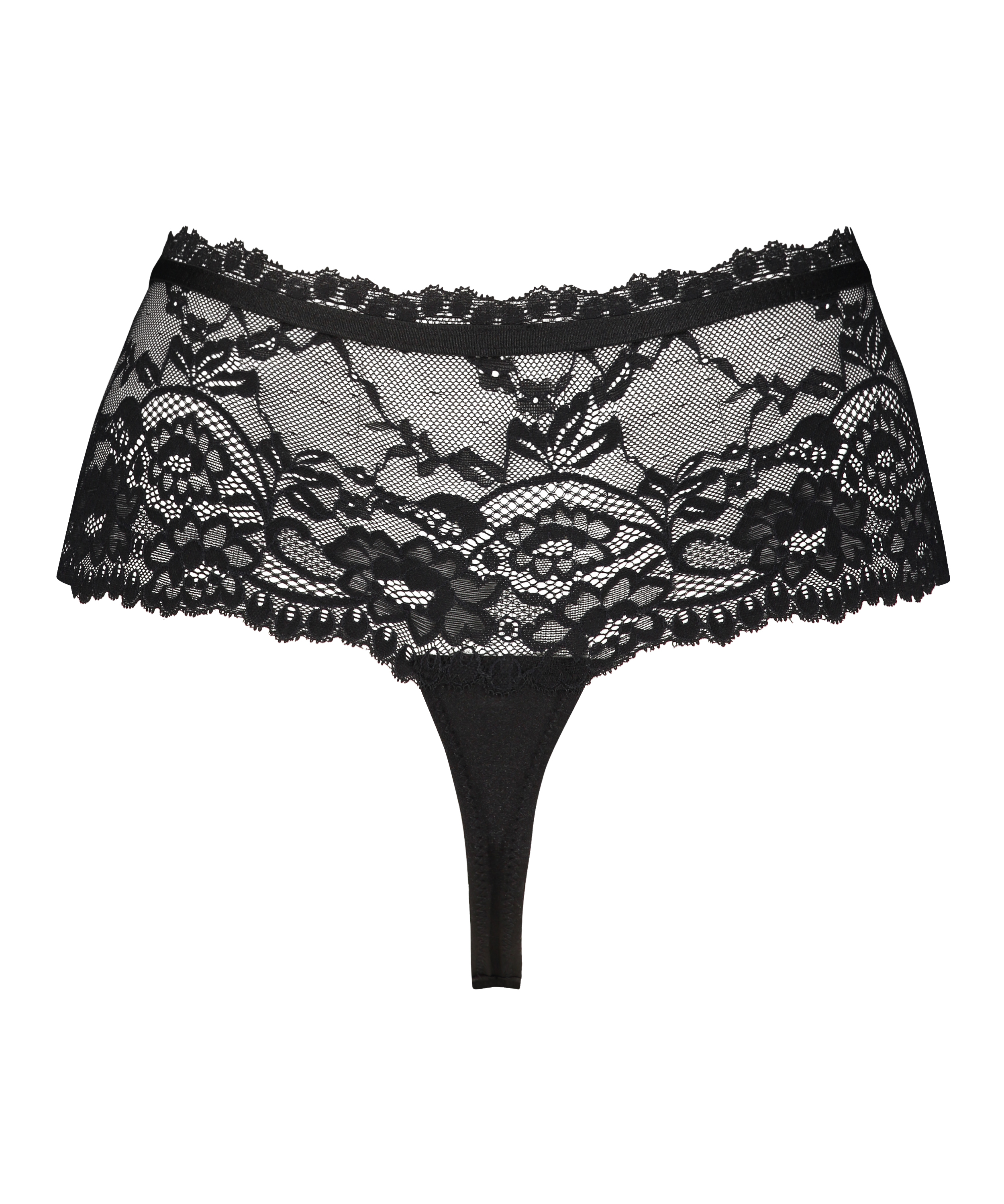 Alda boxer thong, Svart, main